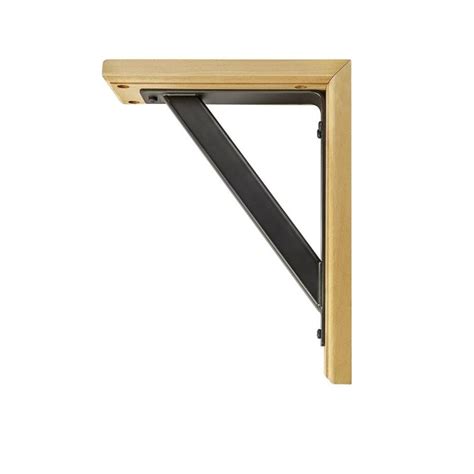 waddell 3-in x 9.25-in metal and wood bracket corbel|waddell brackets and shelves.